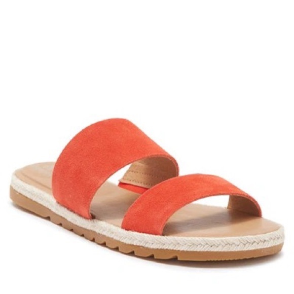 SOREL Ella Ii Slide Sandal In Signal Red 6 - Picture 1 of 11